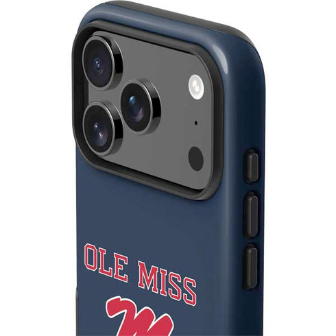University of Mississippi Ole Miss Blue iPhone 17 Pro Impact Case