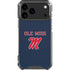 University of Mississippi Ole Miss Blue iPhone 17 Pro Max Clear Case