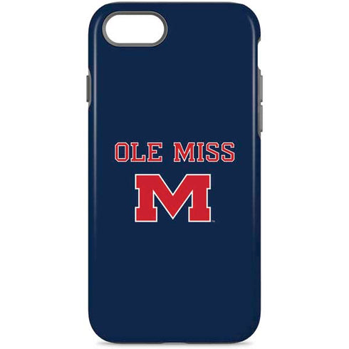 University of Mississippi Ole Miss Blue iPhone Cases