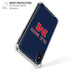 University of Mississippi Ole Miss Blue iPhone X/XS Clear Case