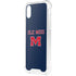 University of Mississippi Ole Miss Blue iPhone XS Clear Case