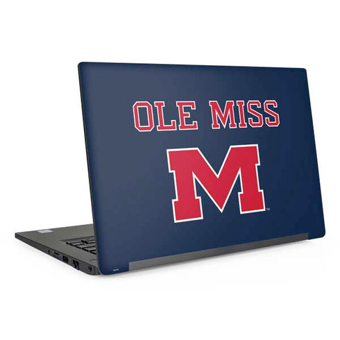 University of Mississippi Ole Miss Blue Dell Latitude Skin