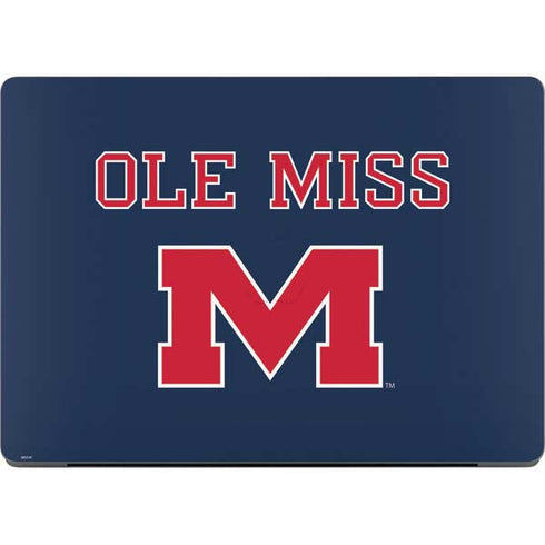University of Mississippi Ole Miss Blue Apple MacBook Pro 14-inch Skin