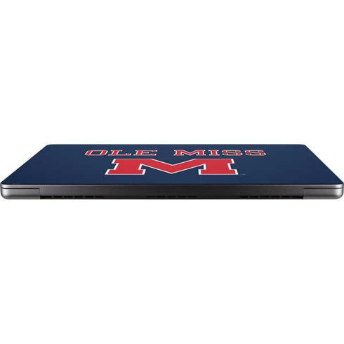 University of Mississippi Ole Miss Blue Apple MacBook Pro 14-inch Skin