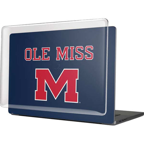 University of Mississippi Ole Miss Blue MacBook Cases