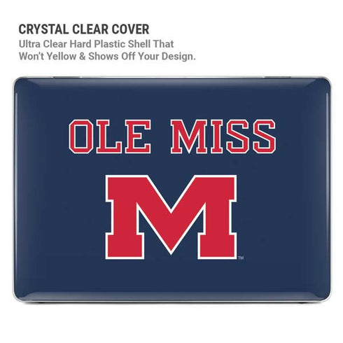 University of Mississippi Ole Miss Blue MacBook Cases