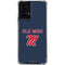 University of Mississippi Ole Miss Blue Moto G Power 5G (2024) Clear Case