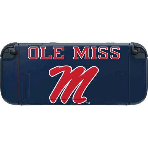 University of Mississippi Ole Miss Blue Nintendo Switch 2 (2025) with Joy-Con Skin