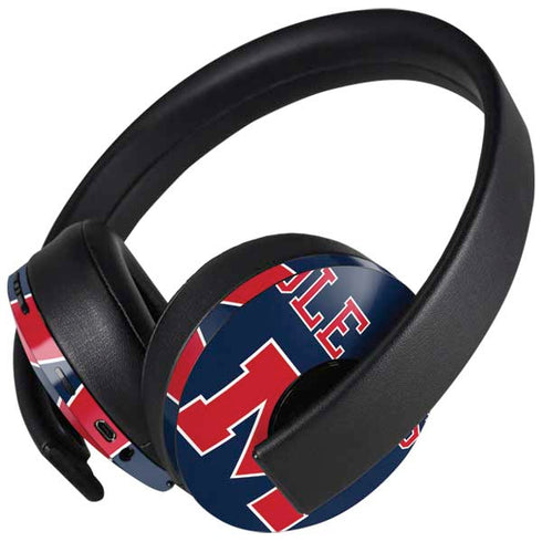 University of Mississippi Ole Miss Blue PlayStation 4 Gold Wireless Headset Skin