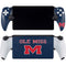 University of Mississippi Ole Miss Blue PlayStation Portal Remote Player Skin