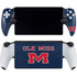University of Mississippi Ole Miss Blue PlayStation Portal Remote Player Skin