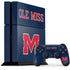 University of Mississippi Ole Miss Blue PlayStation PS4 Skins