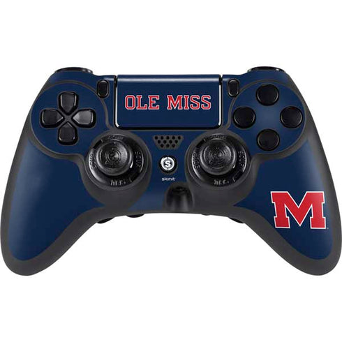 University of Mississippi Ole Miss Blue PlayStation PS4 Skins