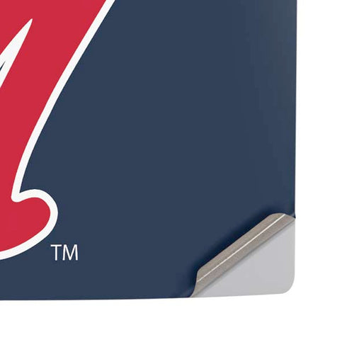 University of Mississippi Ole Miss Blue PS5 Pro Disk Console Skin
