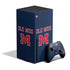University of Mississippi Ole Miss Blue Xbox Series X Bundle Skin