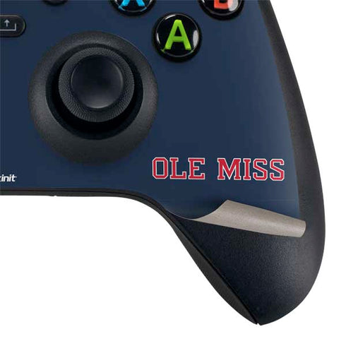 University of Mississippi Ole Miss Blue XBox Series X Digital Edition Bundle Skin