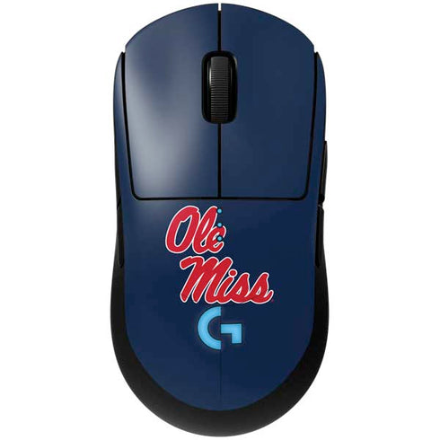 University of Mississippi Rebels Ole Miss G Pro Wireless Gaming Mouse Skin