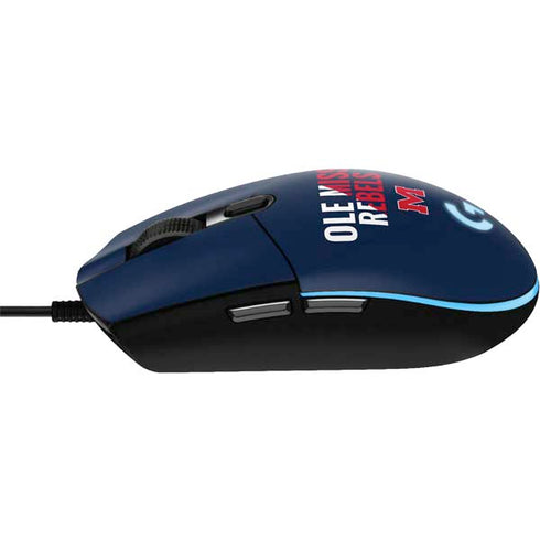 University of Mississippi Ole Miss Rebels G203 Prodigy RGB Wired Gaming Mouse Skin