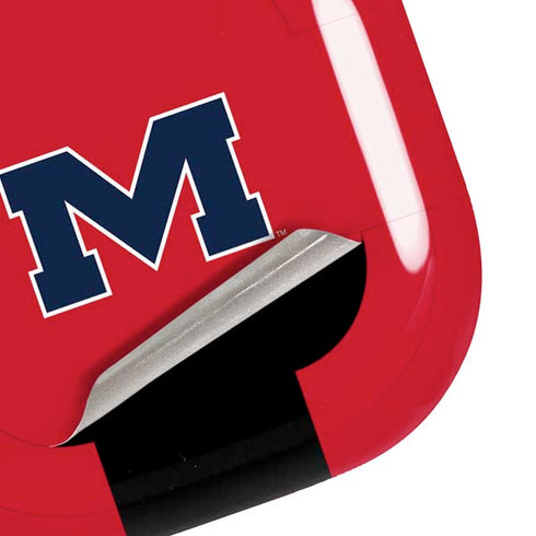 University of Mississippi Ole Miss Logo Red Galaxy Buds Live Skin