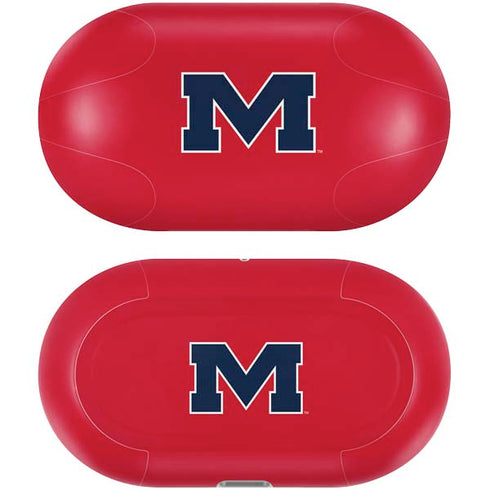 University of Mississippi Ole Miss Logo Red Galaxy Buds Plus Skin