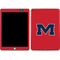 University of Mississippi Ole Miss Logo Red Apple iPad Skin