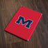University of Mississippi Ole Miss Logo Red Apple iPad Skin