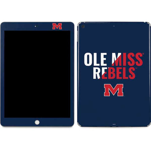 University of Mississippi Ole Miss Rebels Apple iPad Skin