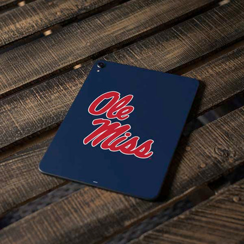 University of Mississippi Rebels Ole Miss Apple iPad Pro Skin