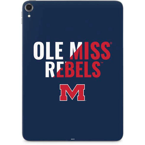 University of Mississippi Ole Miss Rebels Apple iPad Pro Skin