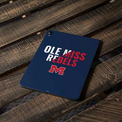 University of Mississippi Ole Miss Rebels Apple iPad Pro Skin