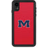 University of Mississippi Ole Miss Logo Red iPhone Cases