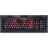 University of Mississippi Rebels Ole Miss K95 RGB PLATINUM Mechanical Gaming Keyboard Skin