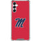 University of Mississippi Ole Miss Logo Red Gabb Phone 4 Clear Case