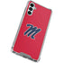 University of Mississippi Ole Miss Logo Red Gabb Phone 4 Clear Case