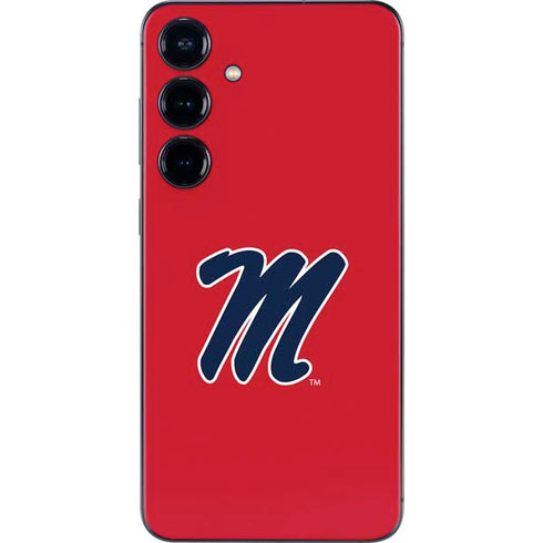 University of Mississippi Ole Miss Logo Red Galaxy A16 5G Skin