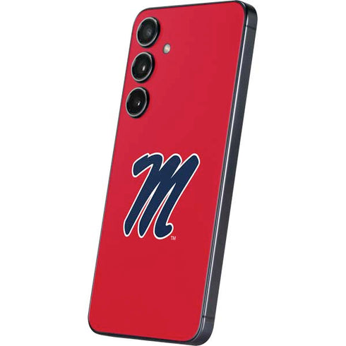 University of Mississippi Ole Miss Logo Red Galaxy A16 5G Skin