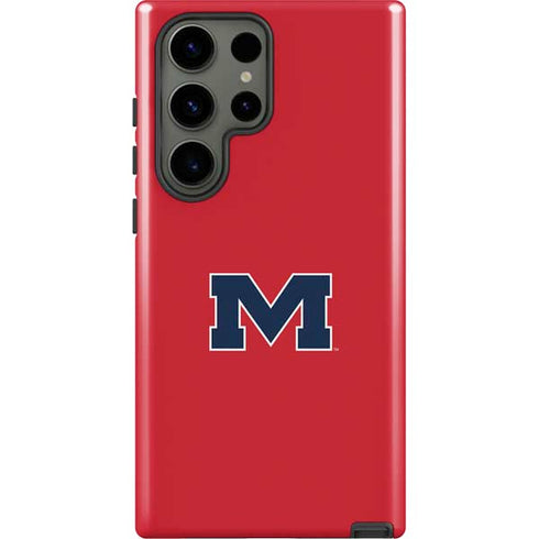 University of Mississippi Ole Miss Logo Red Galaxy S23 Ultra Pro Case