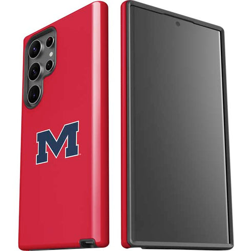 University of Mississippi Ole Miss Logo Red Galaxy S23 Ultra Pro Case