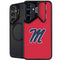 University of Mississippi Ole Miss Logo Red Galaxy S25 Kickstand Case