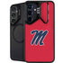 University of Mississippi Ole Miss Logo Red Galaxy S25 Plus Kickstand Case