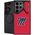 University of Mississippi Ole Miss Logo Red Galaxy Cases