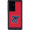 University of Mississippi Ole Miss Logo Red Galaxy S24 Ultra Waterproof Case