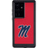 University of Mississippi Ole Miss Logo Red Galaxy S24 Ultra Waterproof Case