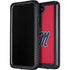 University of Mississippi Ole Miss Logo Red Galaxy S24 Waterproof Case