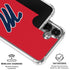 University of Mississippi Ole Miss Logo Red Galaxy S26 Clear Case