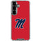 University of Mississippi Ole Miss Logo Red Galaxy S26 Plus Clear Case