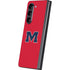 University of Mississippi Ole Miss Logo Red Galaxy Z Fold5 5G Skin