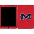 University of Mississippi Ole Miss Logo Red iPad Skins