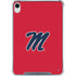 University of Mississippi Ole Miss Logo Red iPad 11th Gen (2025) Clear Case