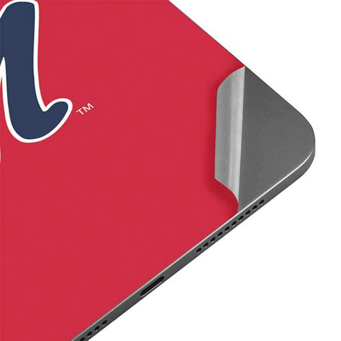 University of Mississippi Ole Miss Logo Red Apple iPad Mini Skin